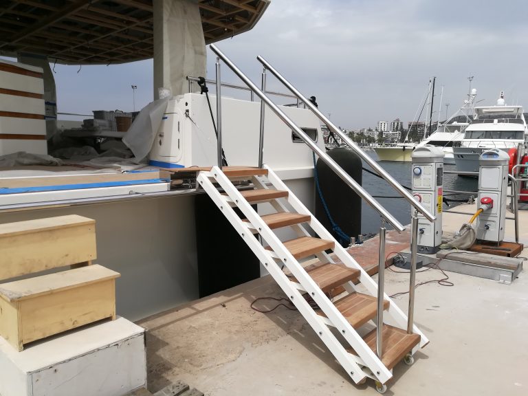Alüminyum Yatay Hareketli Merdiven