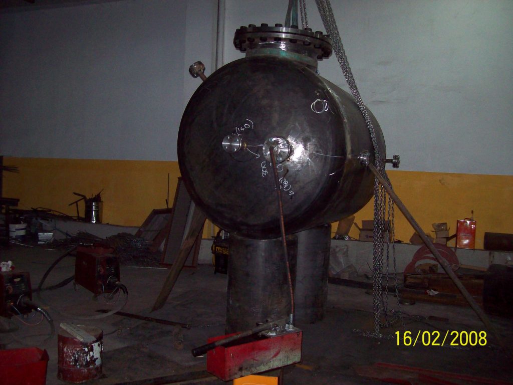 Basınçlı çelik tank