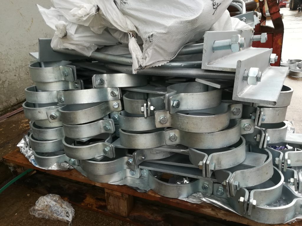 Galvanizli lama boru kelepçesi