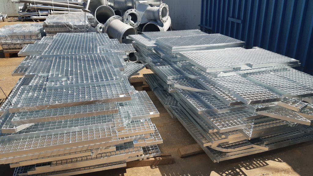 Galvanizli platform ızgarası