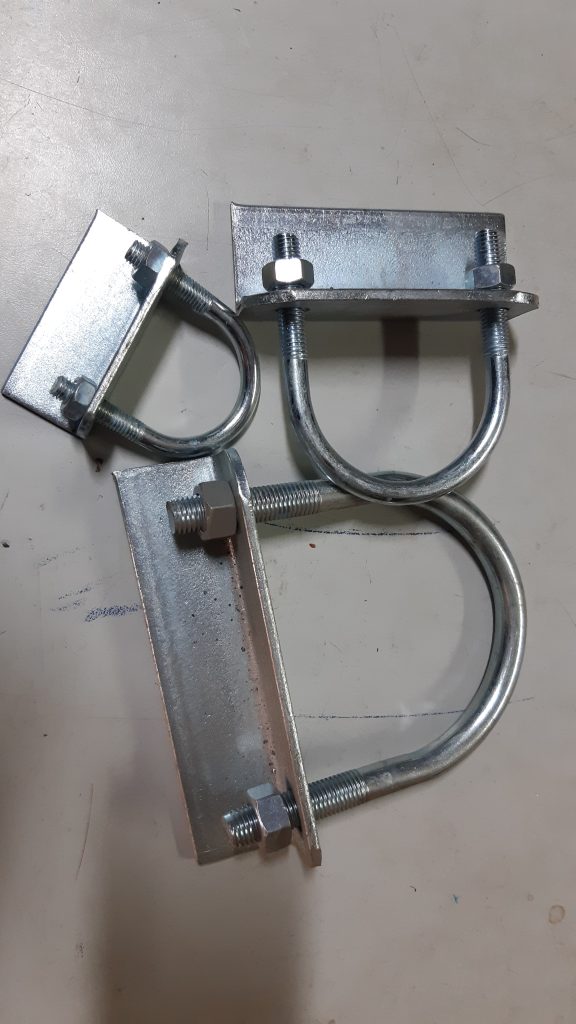 Galvanizli U cıvata