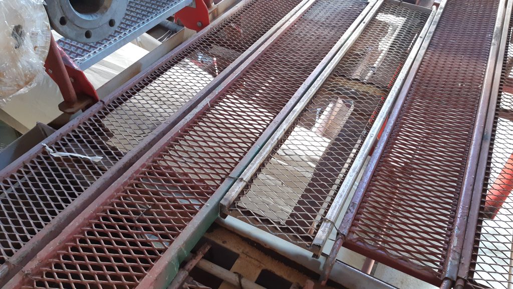 Güverte platformu genleşmiş metal ızgara