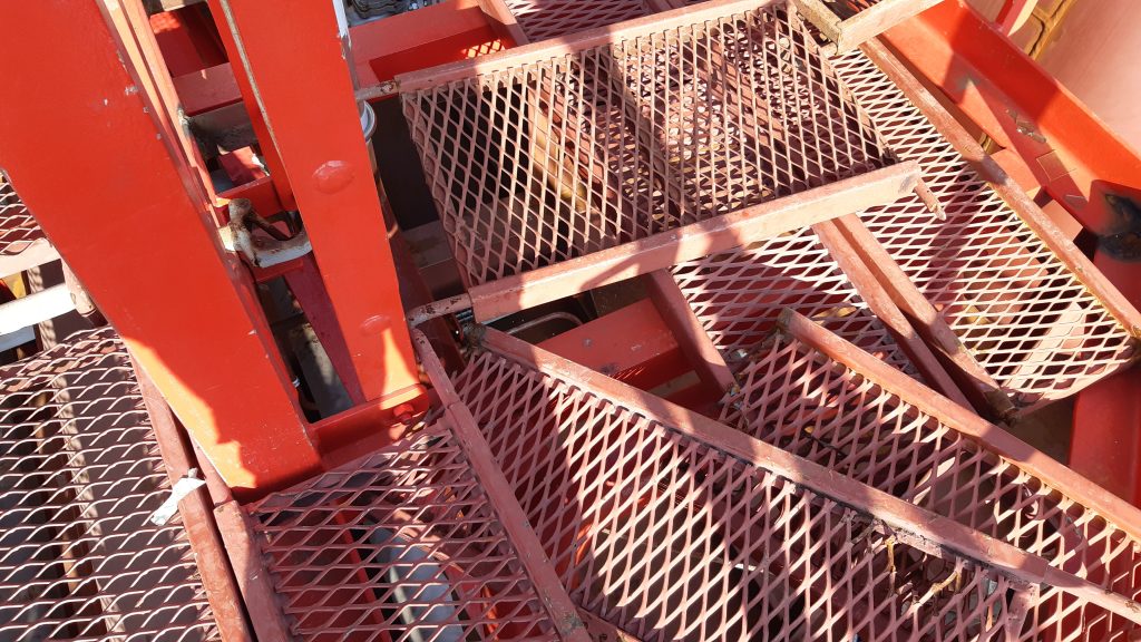 Güverte platformu genleşmiş metal ızgara