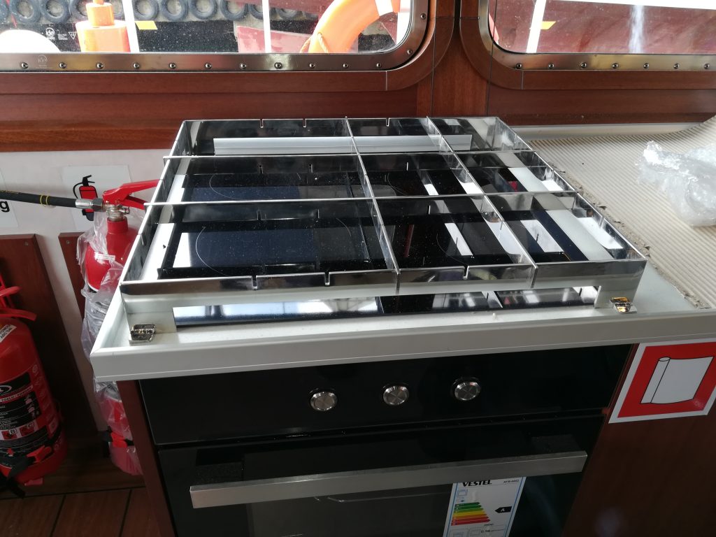 Paslanmaz ocak korkuluğu